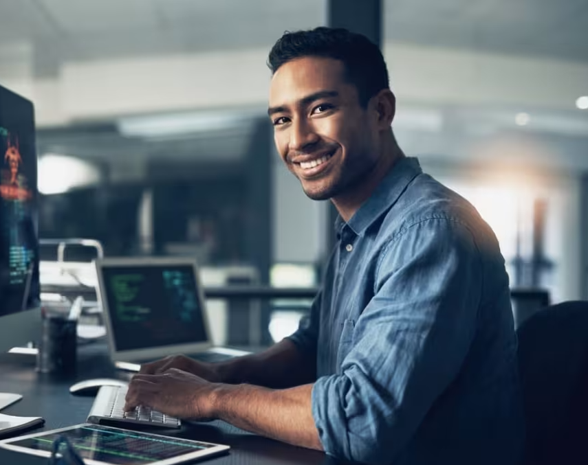 Developer at work